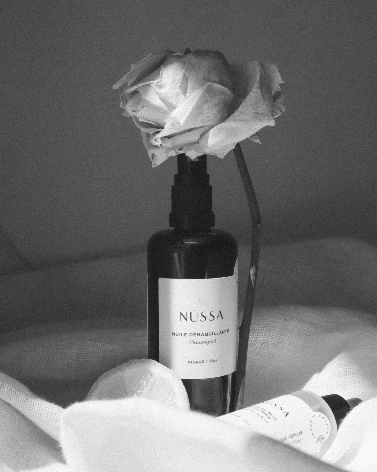 New: cleansing oil.